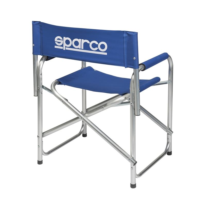 Sparco Directors Chair, Folding, Blue (0990058)