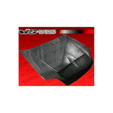 VIS Racing Monster 3 Style Black Carbon Fiber Hood (92HDPRE2DMON3-010C)