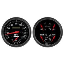 Load image into Gallery viewer, AutoMeter 5&quot; QUAD GA &amp; TACH/ SPEEDO COMBO, Z-SERIES (2602)