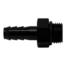 Load image into Gallery viewer, DeatschWerks 6AN ORB Male to 5/16in Male Triple Barb Fitting (Incl O-Ring) - Anodized Matte Black(6-02-0502-B)