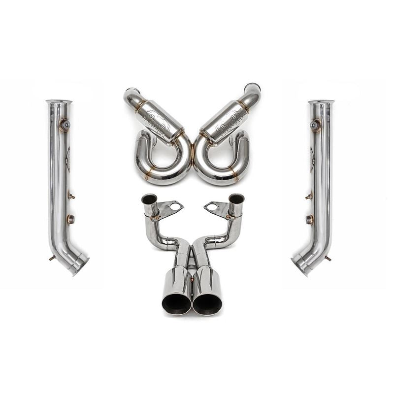 Fabspeed Murcielago Supersport X-Pipe Exhaust System (01-10) (FS.LAM.MUR640.SSXCB)