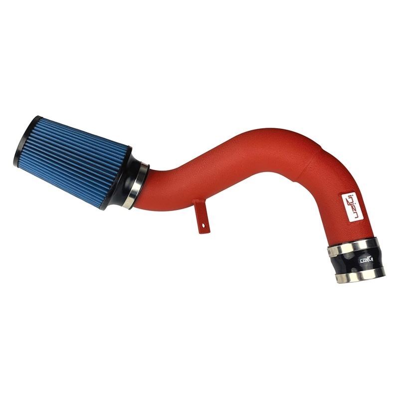 Injen Wrinkle Red Short Ram Air Intake System with SuperNano-Web Dry Air Filter (SP3082WR)