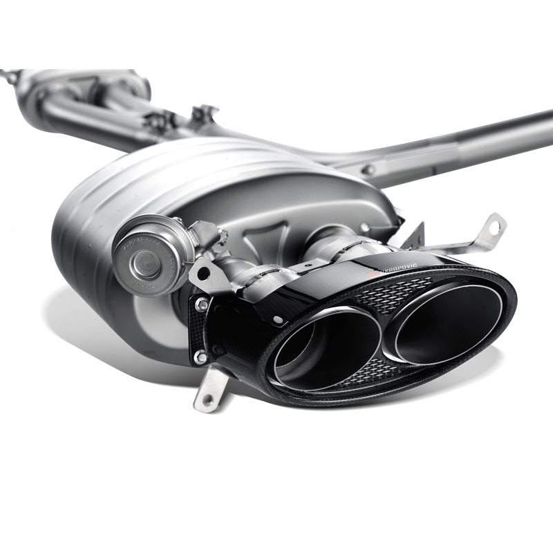 Akrapovic 17-19 Alfa Romeo Giulia Quadrifoglio Evolution Line Cat Back (Titanium) (S-AR/TI/1H)