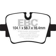 Load image into Gallery viewer, EBC Redstuff Ceramic Low Dust Brake Pads (DP32190C)