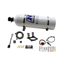 Load image into Gallery viewer, Nitrous Express Ford 3.5L/3.7L V6 Nitrous Plate Kit w/15lb Bottle (20952-15)