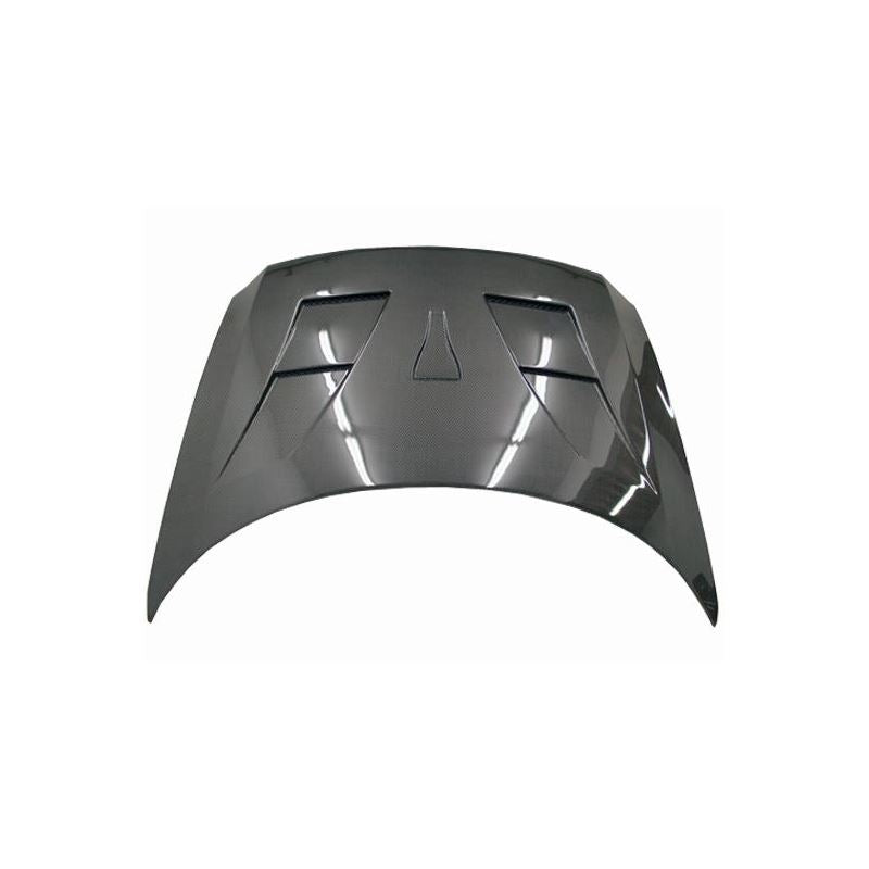 VIS Racing AMS Style Black Carbon Fiber Hood (11HDCRZHBAMS-010C)