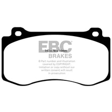 Load image into Gallery viewer, EBC Yellowstuff Street And Track Brake Pads (DP41764R)