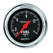 Load image into Gallery viewer, AutoMeter Fuel Pressure Gauge (2413)