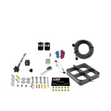 Nitrous Express Single Entry Crossbar 8500 Based Throttle Body Nitrous Kit w/No Bottle (63980-00)