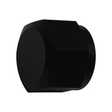 DeatschWerks 10AN Female Flare Cap - Anodized Matte Black(6-02-0716-B)