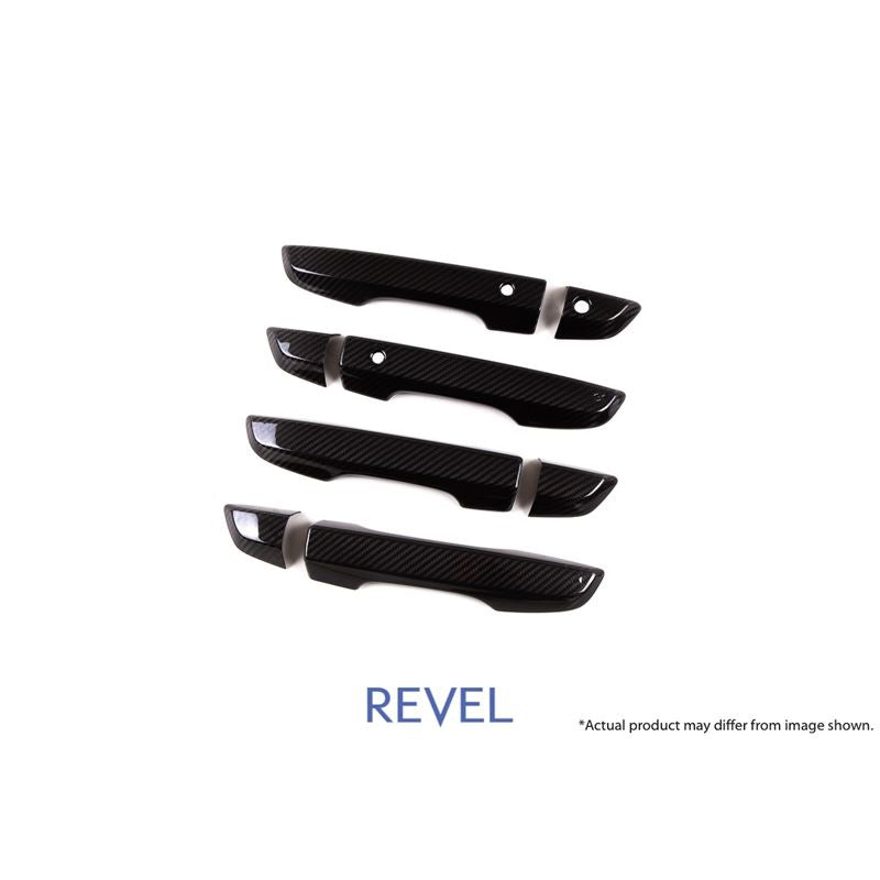 Revel GT Carbon Door Handle Cover Set for Honda Civic 16+ (1TR4GT0AH12)