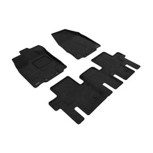 Load image into Gallery viewer, 3D Maxpider ELEGANT Floor Mat, BLACK, 1ST ROW/2ND ROW (L1NS05804709)