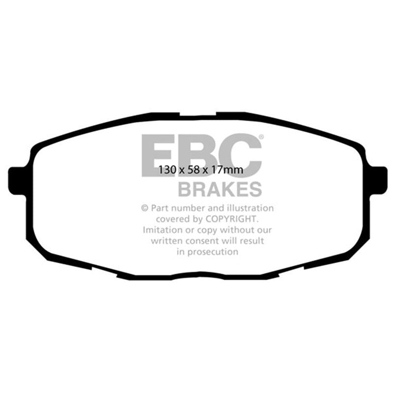 EBC Greenstuff 2000 Series Sport Brake Pads (DP21562)