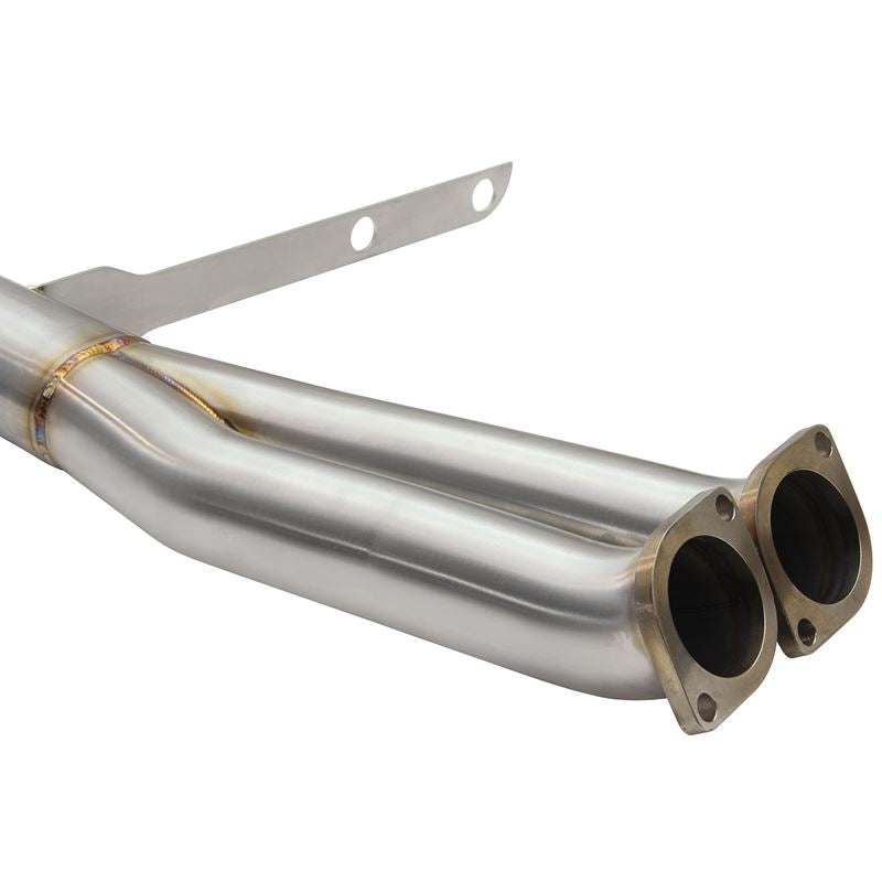 aFe MACH Force-Xp 3 IN to 2-1/2 IN Stainless Steel Cat-Back Exhaust w/ Black Tip (49-36328-B)