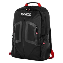 Load image into Gallery viewer, Sparco Stage Series Backpack, Black/Red (016440NRRS)