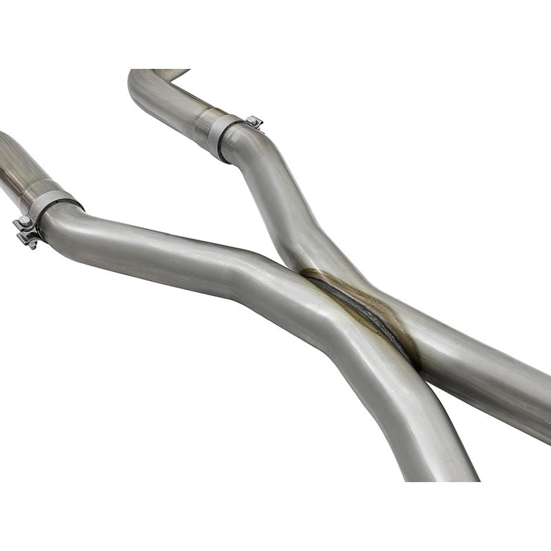 aFe MACH Force-Xp 3 IN 304 Stainless Steel Cat-Back Exhaust System w/ Resonator (49-38059)