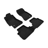 3D Maxpider ELEGANT Floor Mat, BLACK, 1ST ROW/2ND ROW (L1SB02504709)