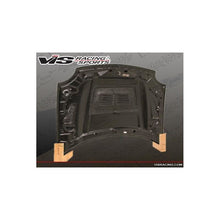 Load image into Gallery viewer, VIS Racing EVO Style Black Carbon Fiber Hood (95DGNEO2DEV-010C)