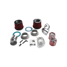 APEXi® Super Suction Short Ram Air Intake System with Red Filter (538-N261)