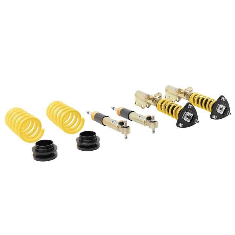 ST Suspension XTA PLUS 3 COILOVER KIT (ADJUSTABLE DAMPING WITH TOP MOUNTS) for 2015-2017 Ford Mustang(1820230865)