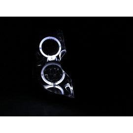 ANZO USA 2003-2007 Cadillac Cts Projector Headlights w/ Halo Chrome (121416)