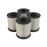 aFe Pro GUARD D2 Fuel Filter(4 Pack)GM Diesel Trucks 17-20 V8-6.6L(td)/2020 L6-3.0L(td)(44-FF023-MB)