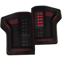 Load image into Gallery viewer, ANZO USA 2015-2016 Ford F-150 LED Taillights Black (311261)