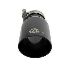 Load image into Gallery viewer, aFe MACH Force-Xp 409 Stainless Steel Clamp-on Exhaust Tip Black (49T25354-B07)