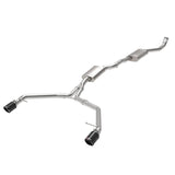 aFe MACH Force-Xp 3 IN to 2-1/2 IN Stainless Steel Cat-Back Exhaust w/ Carbon Tip for 2013-2016 Audi allroad(49-36438-C)