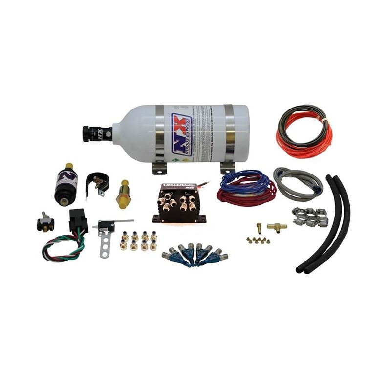 Nitrous Express Moto 4 Nitrous Kit w/1.0lb Bottle (64004-1.0P)