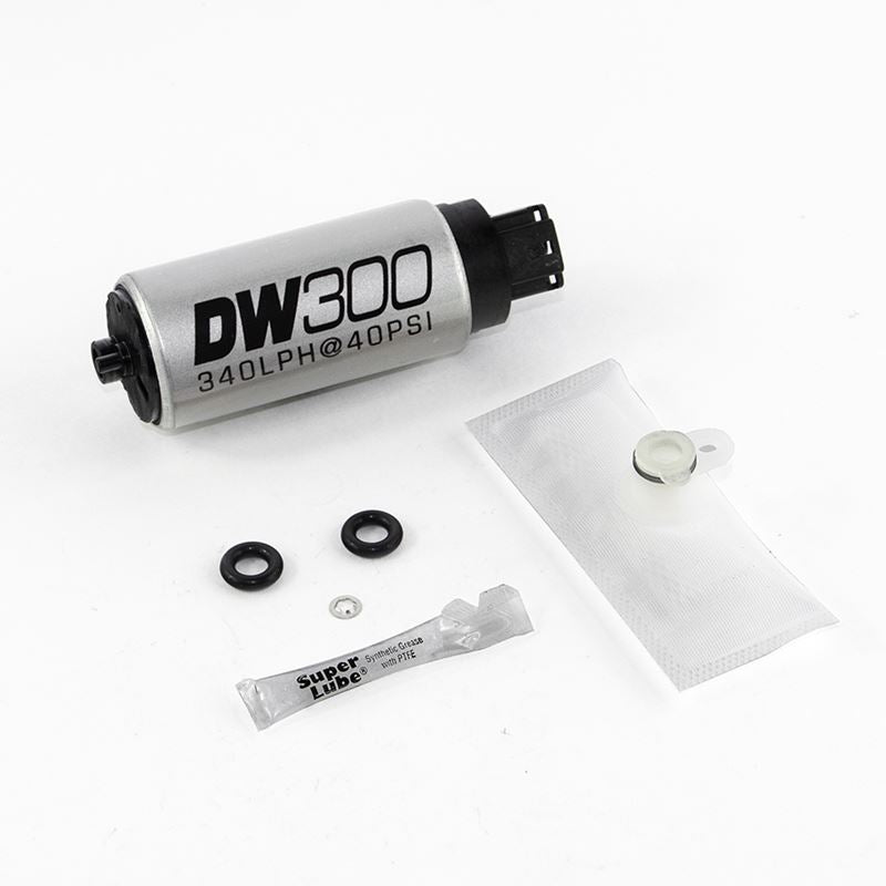 Deatschwerks DW300 series, 340lph in-tank fuel pump w/ install kit (2.0T and 3.8V6)(9-301S-1003)