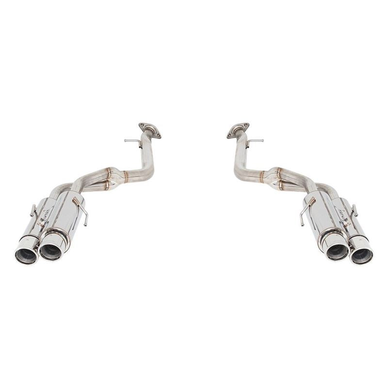 APEXi® N1-X Evolution Extreme 304 SS Header-Back Exhaust System with Quad Rear Exit (164KT212-SS)