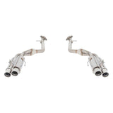 APEXi® N1-X Evolution Extreme 304 SS Header-Back Exhaust System with Quad Rear Exit (164KT212-SS)