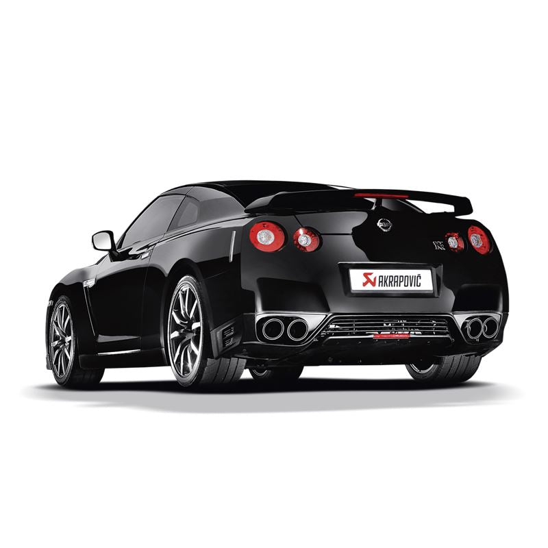 Akrapovic 08-17 Nissan GT-R Slip-On Line (Titanium) (Req. Tips) (M-NI/T/1H)