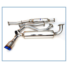 Load image into Gallery viewer, Invidia 88-91 Civic EF9 3DR 60mm (101mm tip) Titanium Tip Cat-back Exhaust (HS88HC3GTT)