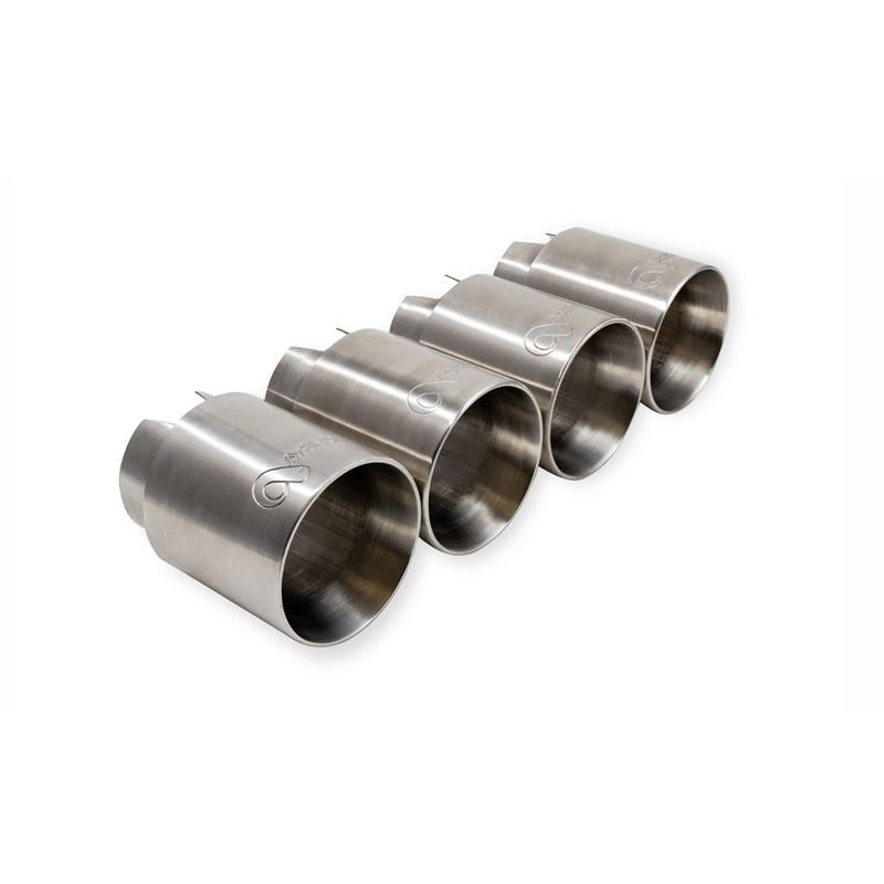 Active Autowerke F8X BMW M3 & M4 Rear Exhaust Tips - Matte Black (11-044B)