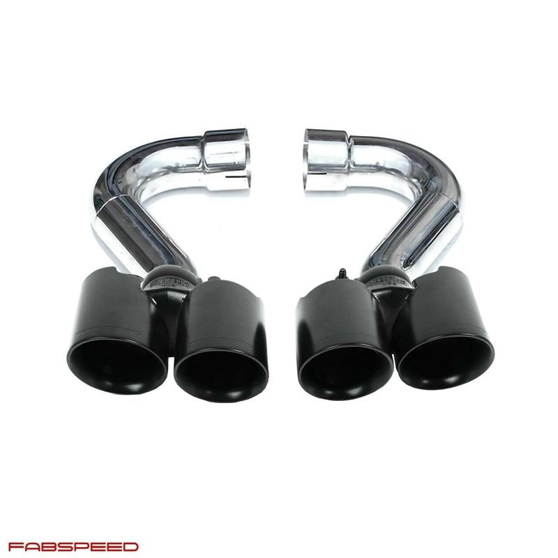 Fabspeed Porsche 955 S Deluxe Quad Style Tips (02-07) (FS.POR.955V8.QDTP)