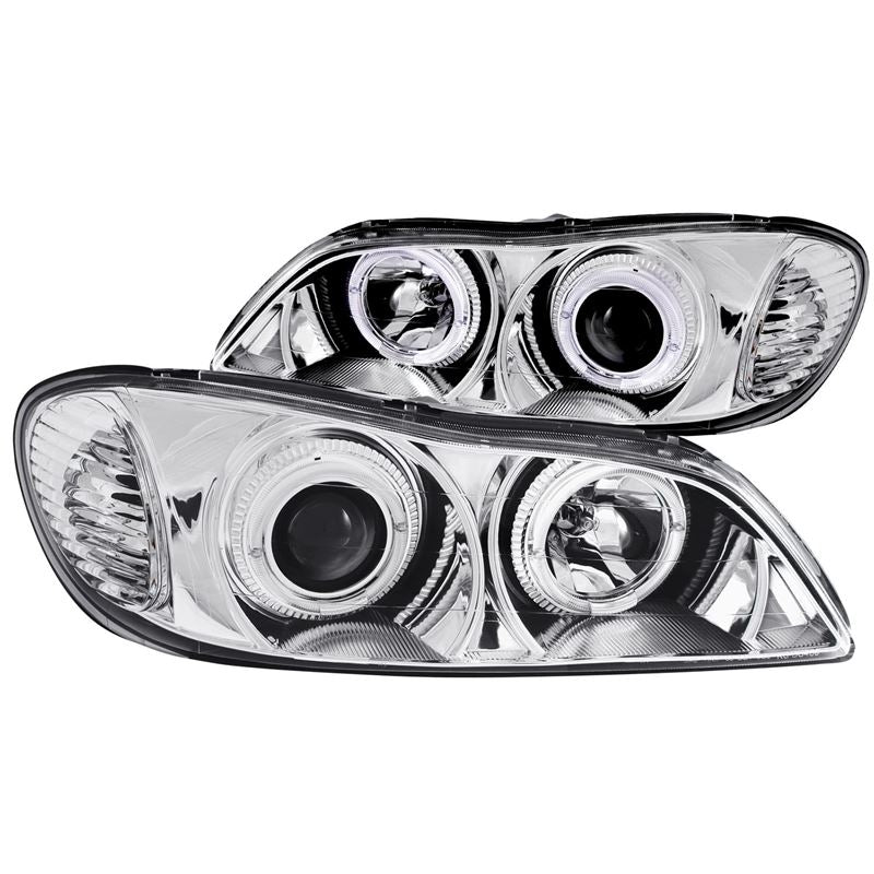 ANZO USA 2000-2004 Infiniti I30 Projector Headlights w/ Halo Chrome (121078)