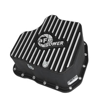 Load image into Gallery viewer, aFe Pro Series Engine Oil Pan Black w/ Machined Fins (46-70342)