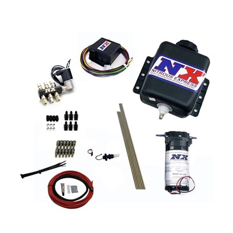 Nitrous Express Direct Port Water Injection 6 Cyl Stage 2 w/Hardlines (15126H)