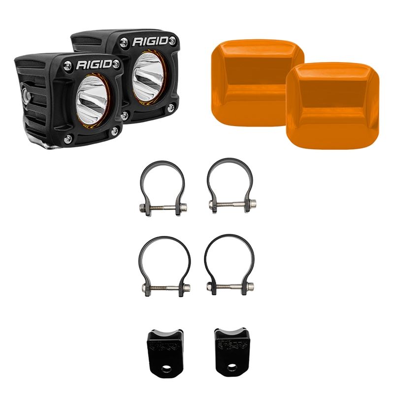 Rigid Industries Side-by-Side Revolve A-Pillar Light Kit (41650)