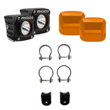 Rigid Industries Side-by-Side Revolve A-Pillar Light Kit (41650)