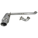 Injen 11 Scion tC 60mm 304SS Axle-Back Exhaust - SS Resonated T w/ Rolled Lip - Injen embossed logo (SES2117)