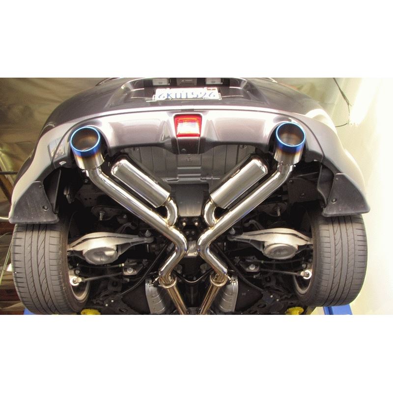 Motordyne Full Turbo 3" TDX-2 Exhaust for Nissan 370z (MD-009/PF3)