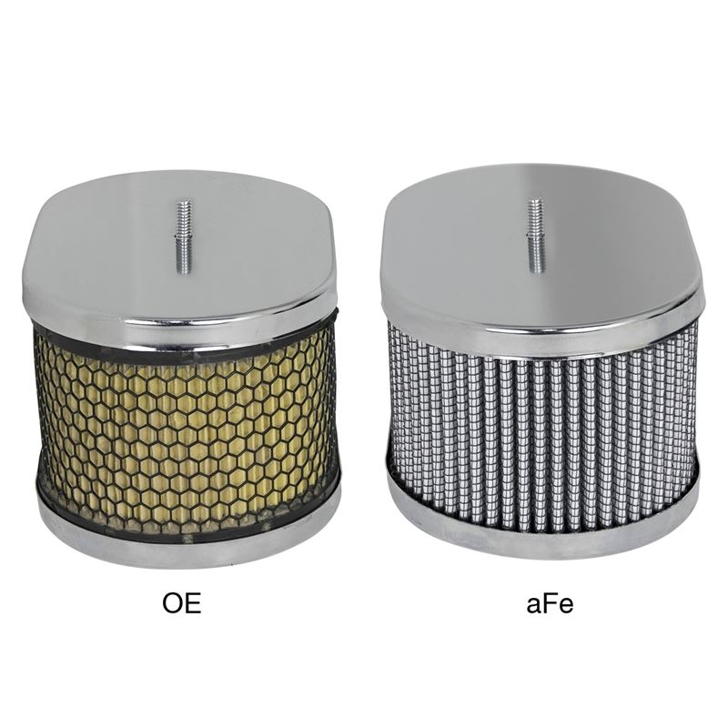 aFe Magnum FLOW Round Racing Air Filter w/ Pro DRY S Media (11-90009)