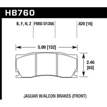 Load image into Gallery viewer, Hawk Performance Performance Ceramic Brake Pads (HB760Z.620)