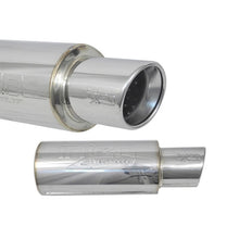 Load image into Gallery viewer, Injen 2 3/8 Universal Muffler w/Stainless Steel resonated rolled tip (SES225C)