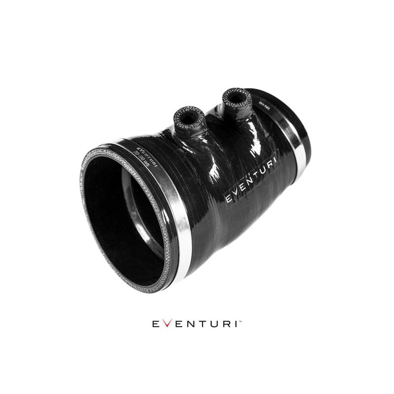 Eventuri Honda FK8 Civic Type R Black Carbon Charge Pipe (EVE-FK8-CF-CHG)