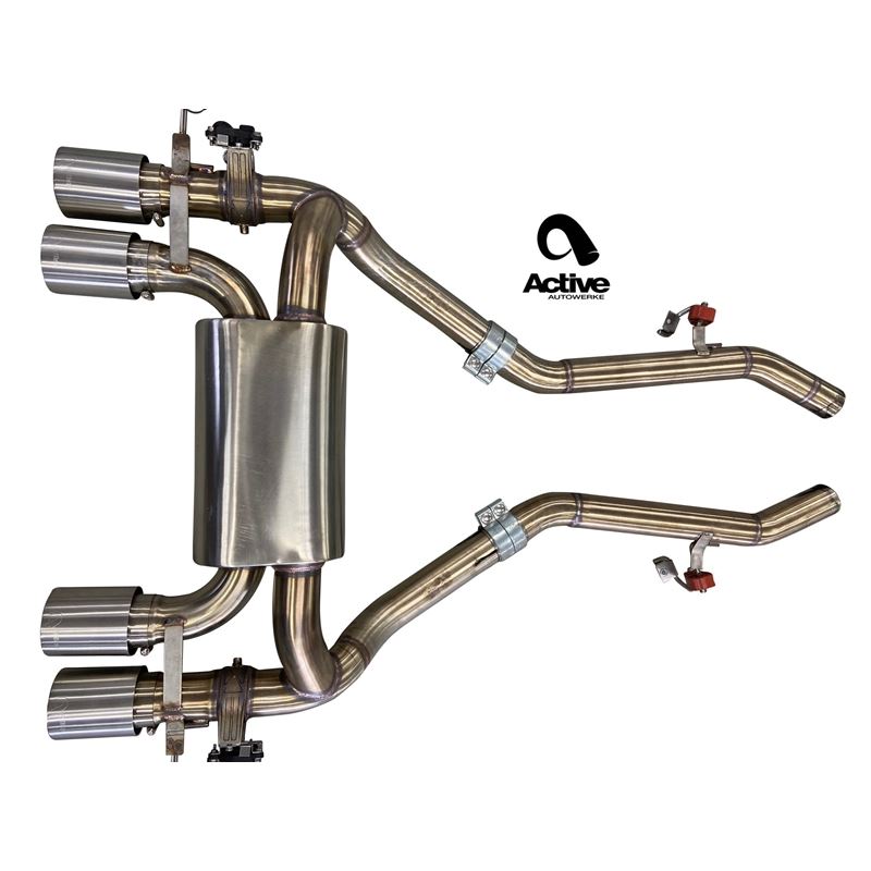 Active Autowerke G87 M2 Valved Rear Axle - back Exhaust (11-119B)