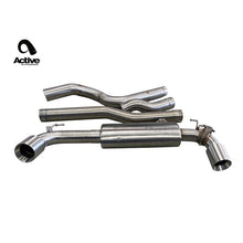 Load image into Gallery viewer, Active Autowerke Supra MKV full exhaust system - black tips (11-565B)